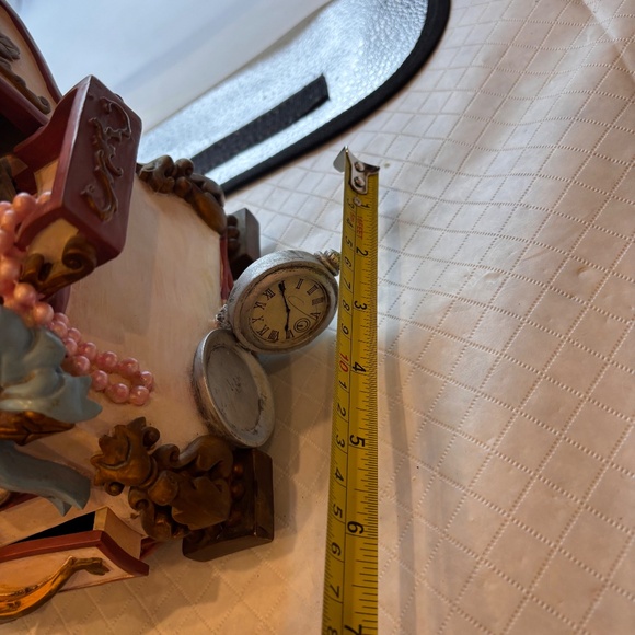 Disney Tinker Bell Treasure Jewelry Box Musical Water Snow Globe You Can Fly - Picture 13 of 13